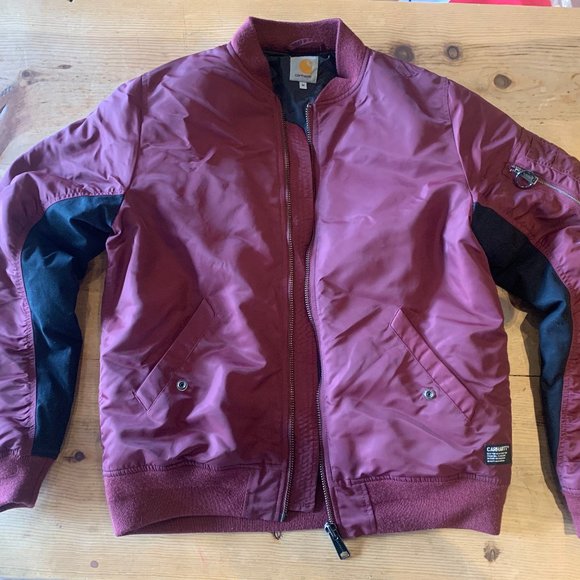 Men’s Carhartt WIP Ashton Bomber Jacket - Picture 4 of 5